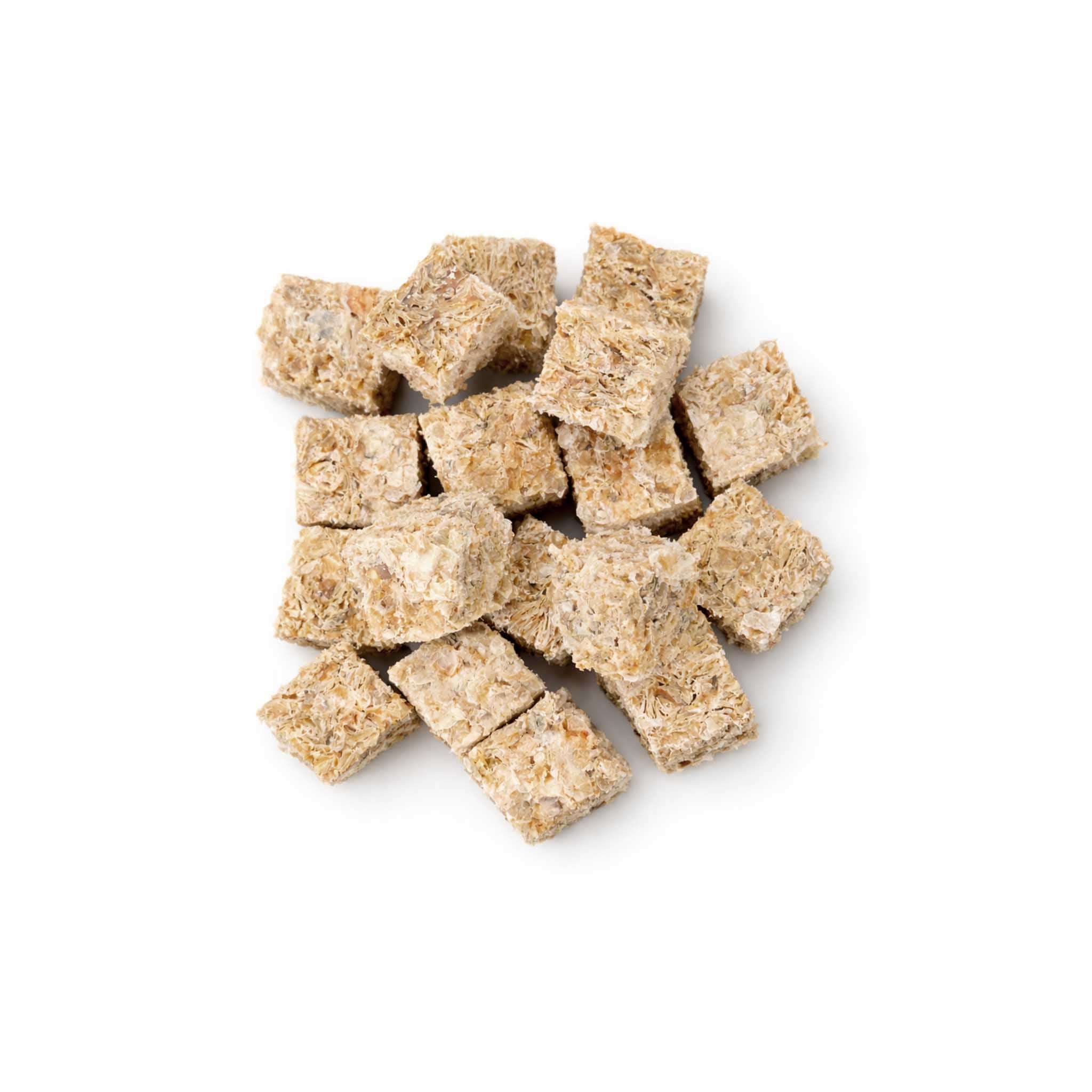 Cubetti di scorfano essiccati